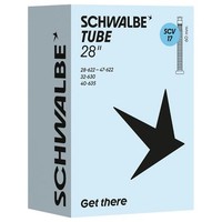 "Schwalbe Fahrrad Schlauch Scv 17 27/28\" 60Mm Clik Valve Etrto 28/47-622/635 Neu"