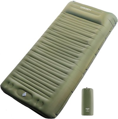 Selbstaufblasende Campingmatte - 14CM verbesserte Isomatte mit integrierter Pumpe, Ult