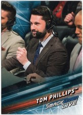 2019 Topps WWE Smackdown Tom Phillips Card #53