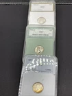 1955-d Roosevelt Dime 10C MS 67 PCI-NTC-NNC LOT OF 3