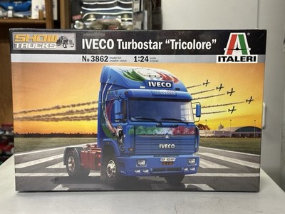 2010 SEALED 1:24 ITALERI model kit IVECO TURBOSTAR ''TRICOLORE''  semi truck #3862