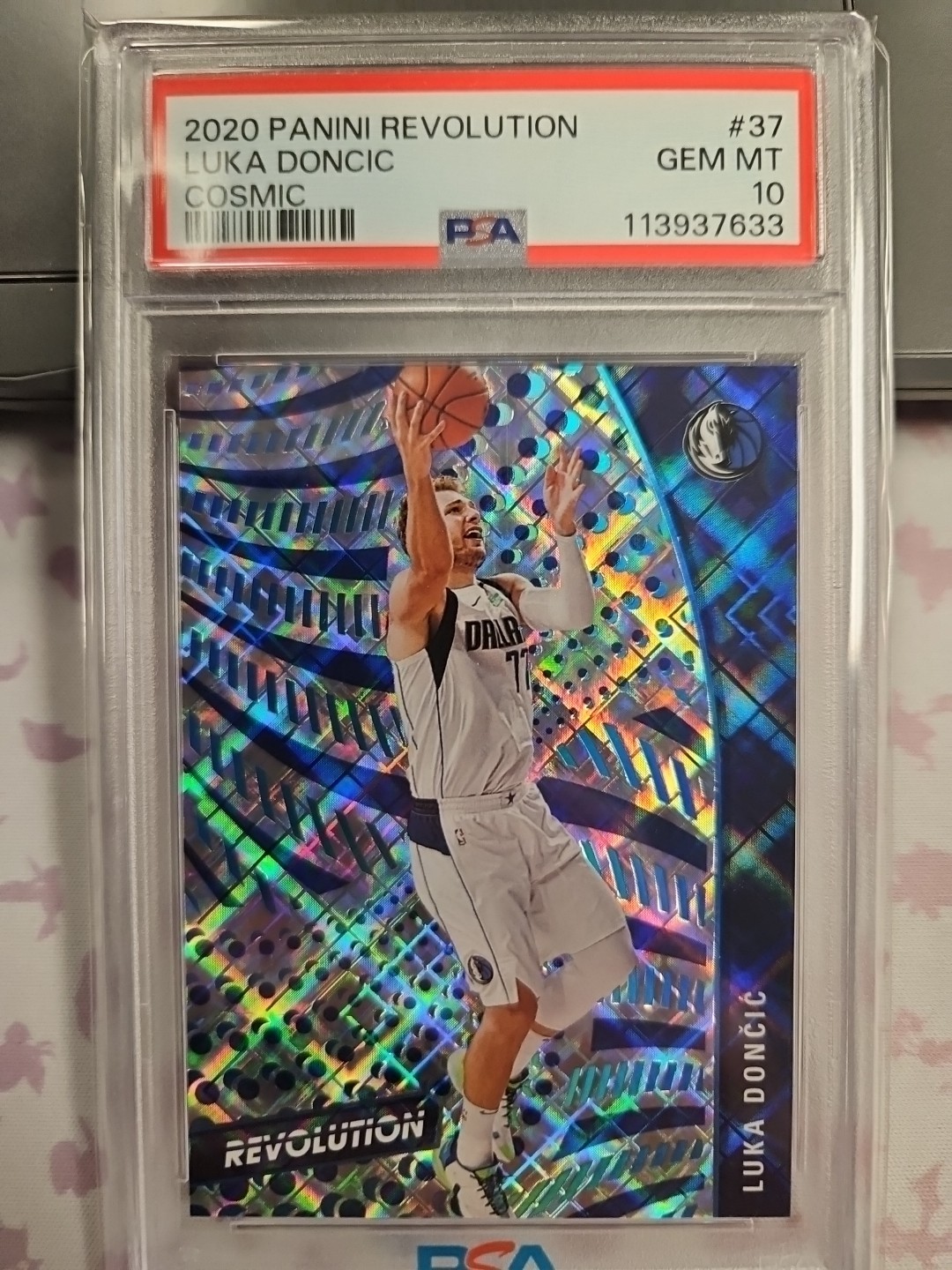 2020 Revolution - Luka Doncic #37 Cosmic /100 PSA 10