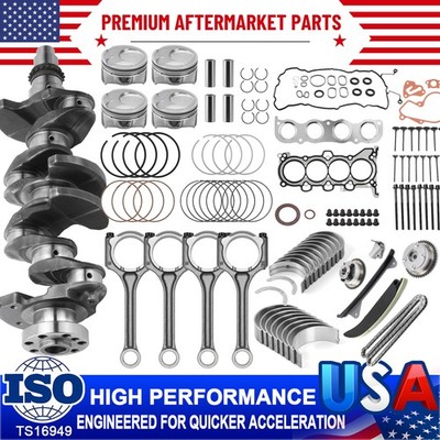 G4NC 2.0L GDI NU Engine Overhaul Rebuild Kit w/ Crankshaft Rods Fit Hyundai KIA