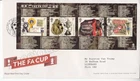 GB ROYAL MAIL FDC DAY COVER 2022 F A FA F.A. CUP FOOTBALL STAMP SHEET TALLENTS