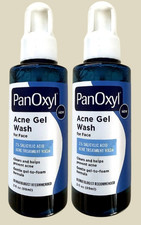 2 Pack: PanOxyl Acne Gel Wash 10 Benzoyl Peroxide Acne Treatment 3 oz Bottle