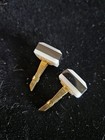 Vintage  LUCITE  Two Toned Rectangular Men’s Cuff Links  RARE — photo 5