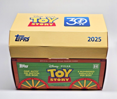 2025 Topps 30 Years of Toy Story Hobby Box - Empty Box Only - OPENED
