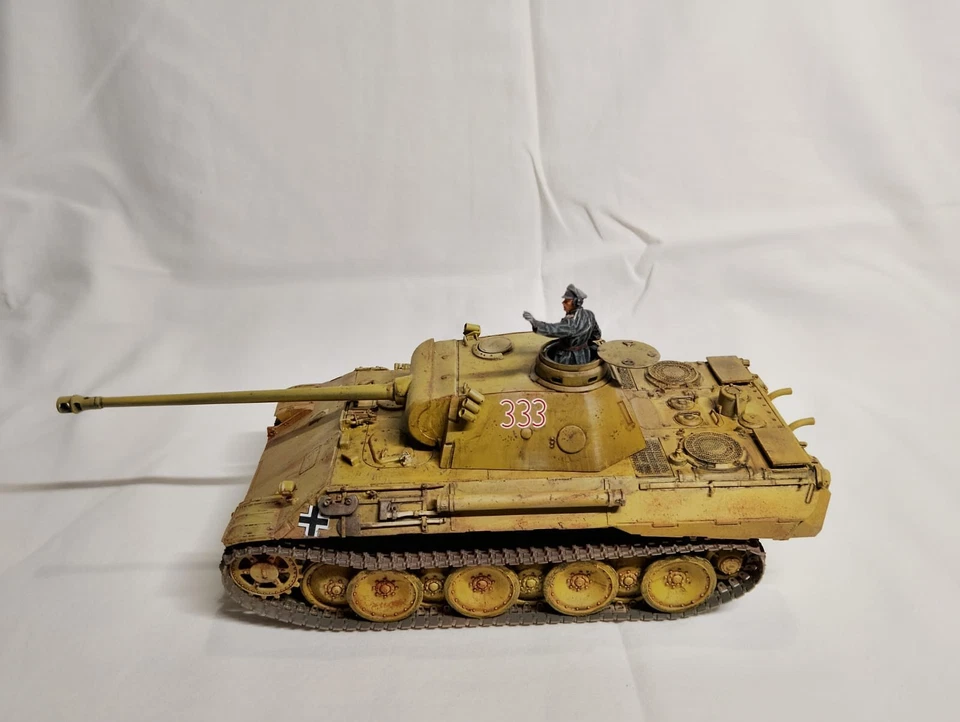 1/35 PANTHER AUSF.D DRAGON COMPLETO DI FIGURINO - Immagine 2 di 4