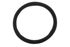 Coprivolante Auto Nero Universale Antiscivolo Pelle Eco Pelle Grip Morbido Coper - Miniatura 4