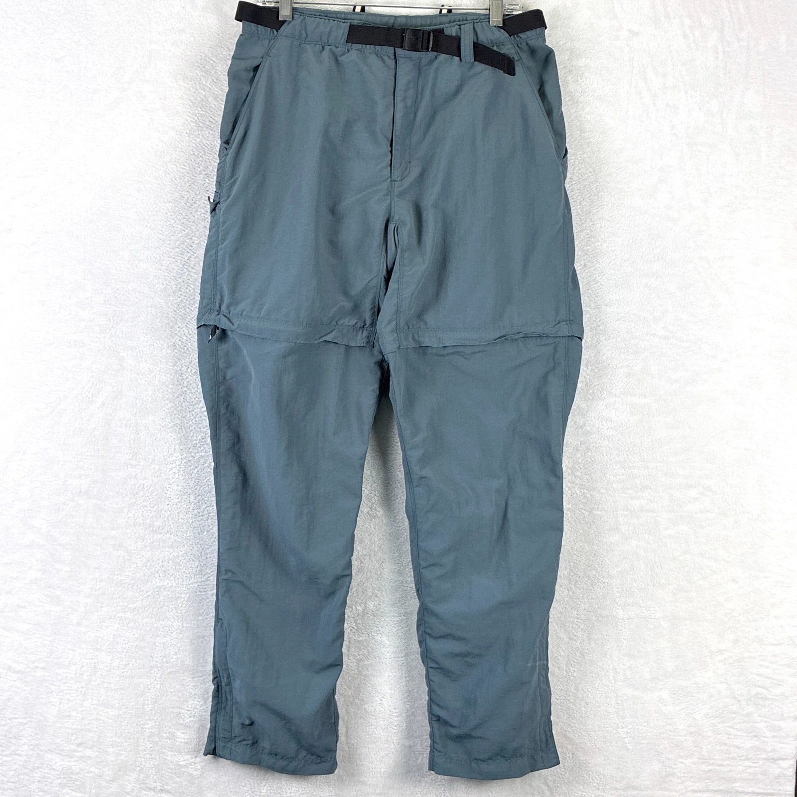 The North Face Convertible Pants Mens 30 x 30 Slate Blue Nylon Outdoors Trekking
