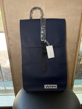 New Rains Waterproof Mini Backpack Navy Blue