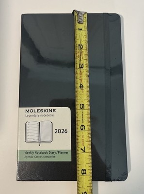 Moleskine 2026 Weekly Notebook Diary/ Planner Hardcover  New/sealed