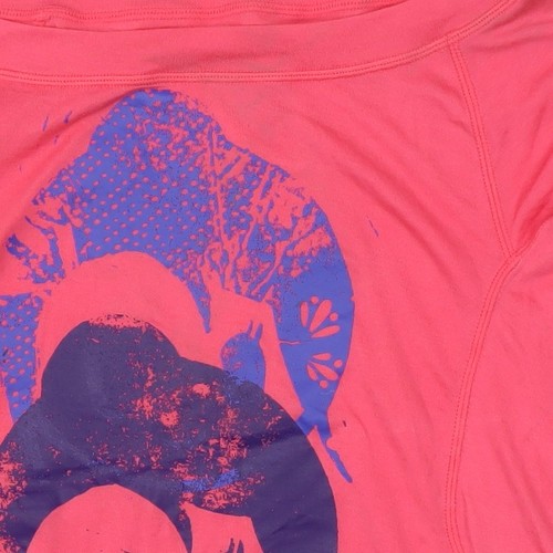 Nike Women's Pink Graphic Yoga T-Shirt Size S - Picture 7 of 12