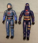 GI G.I. Joe gijoe 1983 COBRA COMMANDER + HOODED COBRA COMMANDER LOT free ship