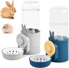 2 St&uuml;ck Kaninchen Automatischer Wasserspender, 500Ml H&auml;ngend Hasen Trinkflasche