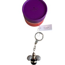 Kate Spade Bee Keyring Women's Multicoloured Crystal Accents [WD]