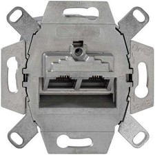 Rutenbeck UAE-ClassEAiso8/8Up0 Netzwerkdose  Schraubbefestigung Weiß