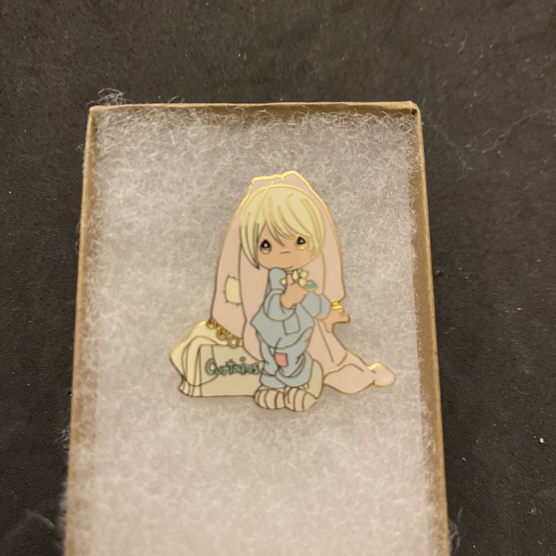 Precious Moments Lapel Pin Bride Pin MIB Free Shipping