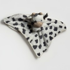 Carter's Baby Grey  White Spotted Cow Lovey 2022 soft cuddly