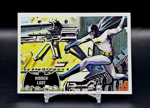 1966 Topps Batman Black Bat #55 Hidden Loot — TAG (grade unconfirmed)