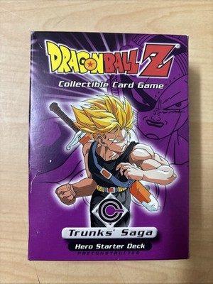 Dragon Ball Z Collectible Card Game Trunks Saga Hero Starter Deck
