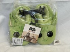 Disney's Star Wars The Mandalorian Baby Yoda Grogu Slippers Kids Size Large 9-10