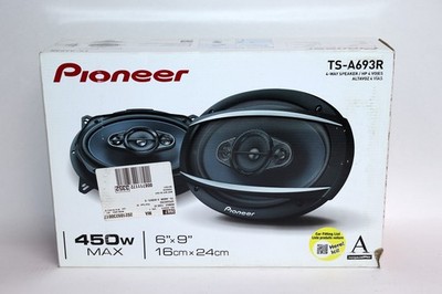 Pioneer TS-A693R 4-Way 6x9in Car Speaker Pair 450W Max Power