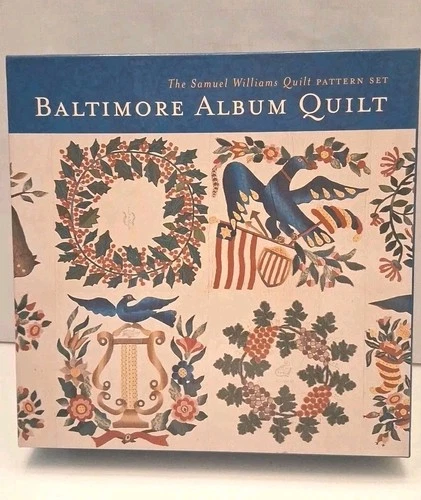 The Samuel Williams Quilt Pattern Set Baltimore Album Quilt Boxed