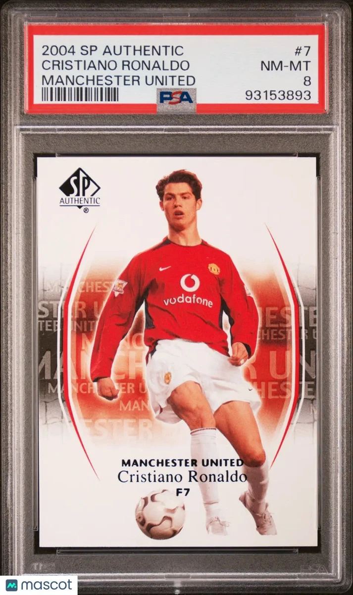 2004 SP Authentic Manchester United Cristiano Ronaldo #7 for sale