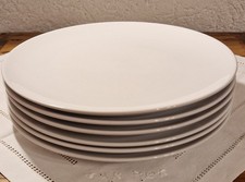 IKEA 15199 FÄRGRIK weiß Thailand 6 x Speise-/ Ess-Teller flach groß ca. 27cm