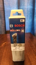 Bosch HC2041B25 Bulldog SDS-Plus Rotary Hammer Bit 25-Pack – 1/4" x 6" – NEW