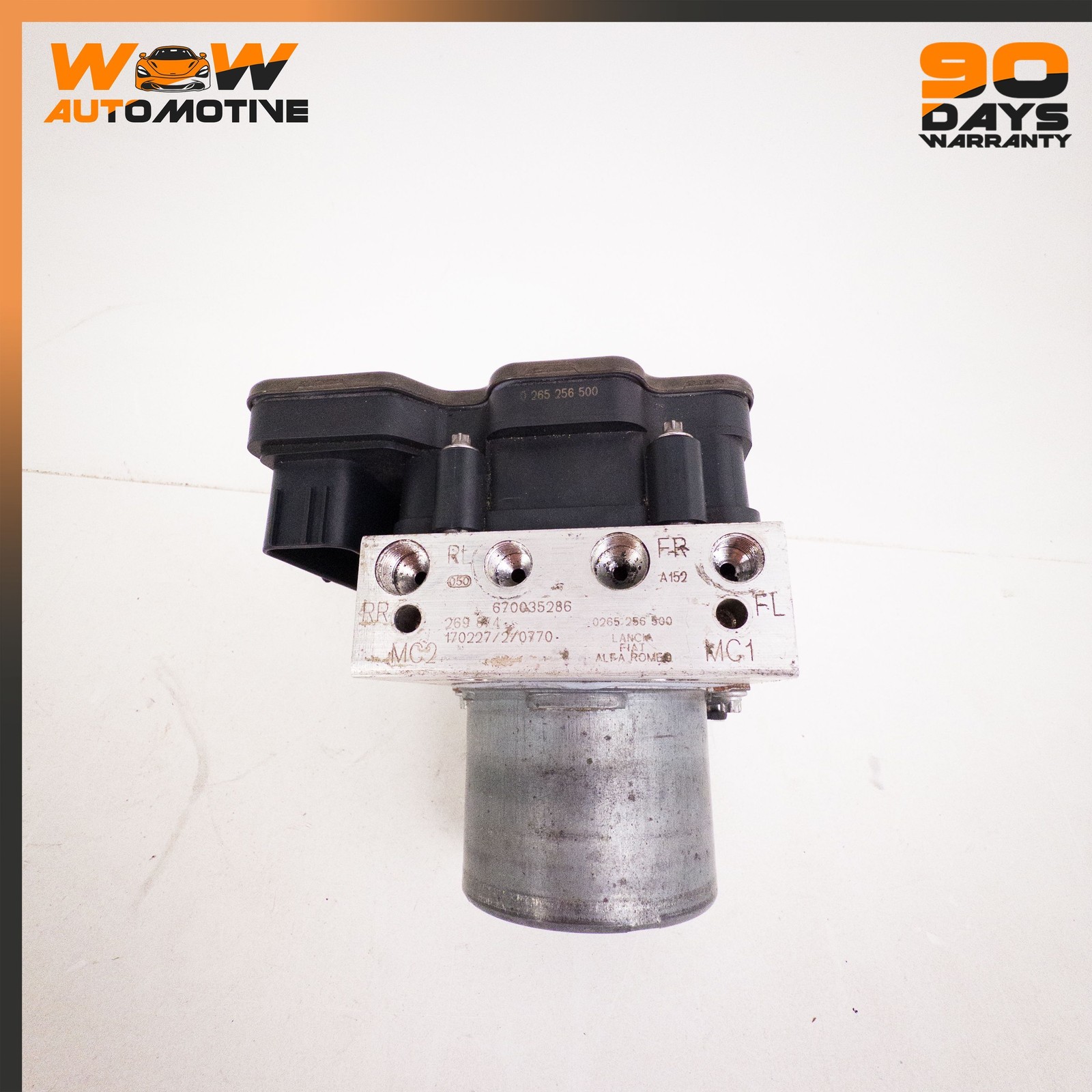 17-19 MASERATI GHIBLI ABS ANTI LOCK BRAKE PUMP CONTROL MODULE UNIT 670035286 OEM