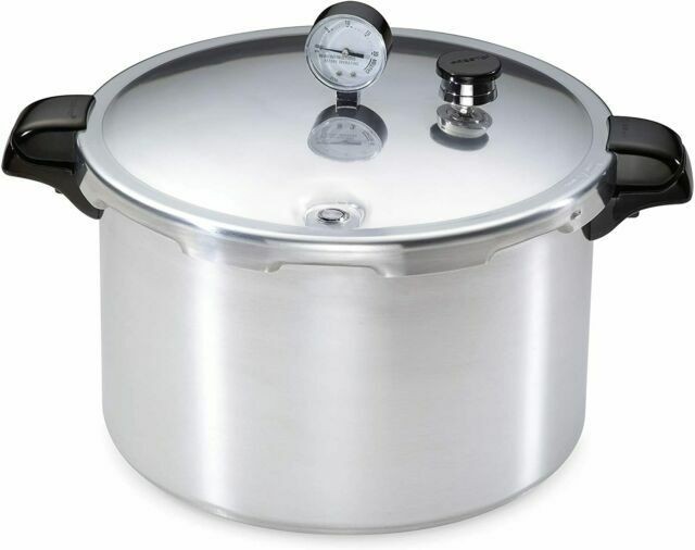 Presto 1755 16-Quart Aluminum Pressure Cooker - Silver, (175
