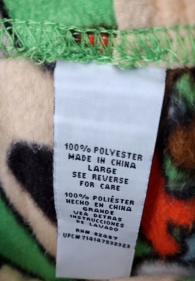 Briefly Stated Rick & Morty Pajama Pants Cartoon Network Sleep Lounge NWOT #UB1 - Image 4 of 4