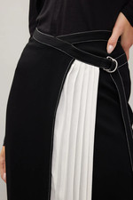 Gaia Skirt Cinq a Sept Black Size 12 MSRP 365.00