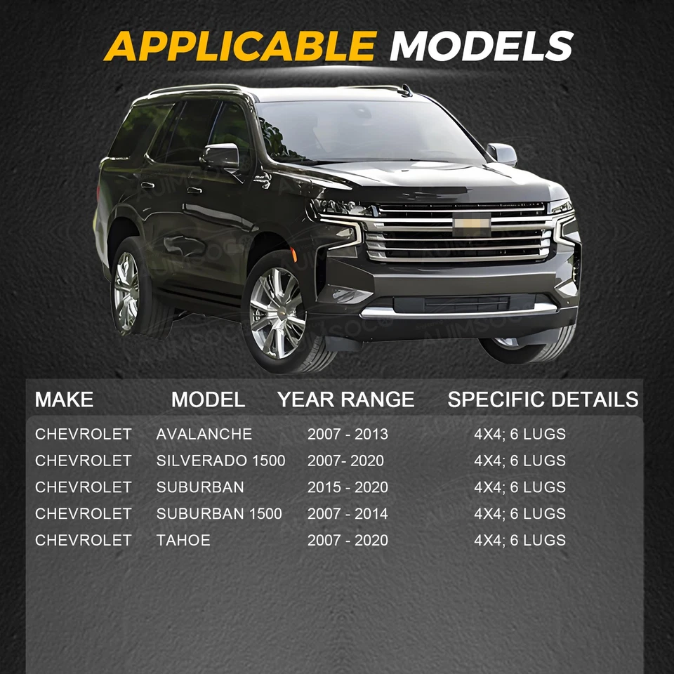 4-Wheel Drive CV Axle Front for 2007-2020 Chevy Silverado 1500 GMC Sierra 1500 - Image 4 of 4