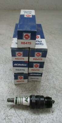 LOT OF 7 AC DELCO R84TS SPARK PLUGS ACDELCO 5613885 NOS FREE SHIPPING ...