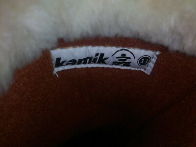 Kamik Brown Removable Insulated Lining Duck Boot Waterproof  display picture 2