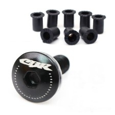 For Honda CBR900RR 92-98 97 96 95 94 93 Windscreen Fairing Bolts Screws BLACK