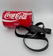 New Vintage LittlEarth Coca Cola Can Crossbody Purse Rare Coke Case Collectors