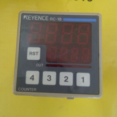 KEYENCE カウンター　RC-18 one Used Keyence RC-18 Multifunction counter Quality