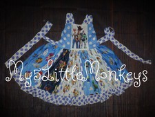 NEW Boutique Toy Story Girls Sleeveless Panel Twirl Dress