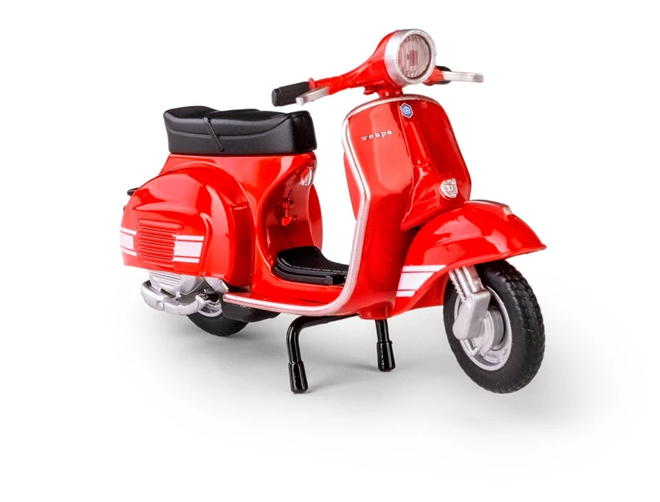 1976 Vespa 200 Rall Italian Bike Scooter Model Toy Diecast Red 1:18 Scale MSZ - Image 2 of 4