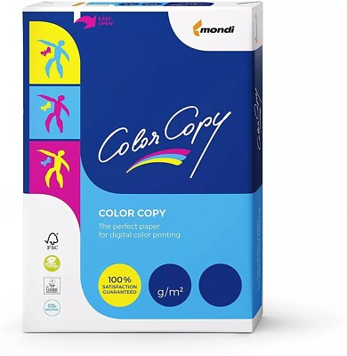 Mondi Color Copy Laserpapier 100g/m² DIN A4 weiß Kopierpapier Papier 500 Blatt