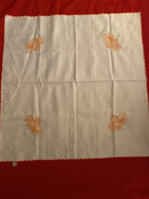 Fabiani New Easter Egg Themed 32'' by 34'' Tablecloth Polyester