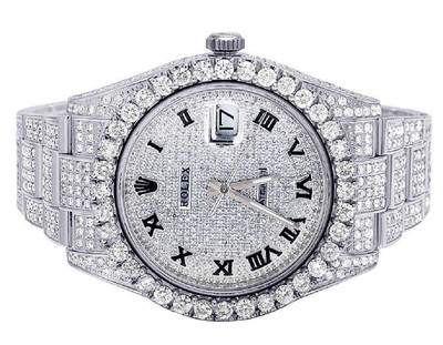 rolex full diamond
