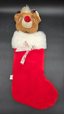 1999 Vintage Rudolph Plush Christmas Stocking 21