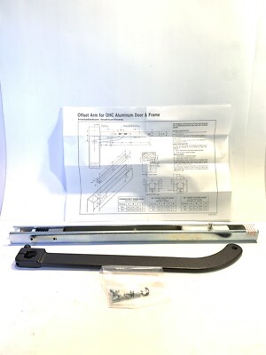 Bronze Top Arm Closer Assy. Mortise JO Type Offset Slide Track for 7/8 Deep Rail