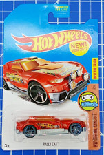 2017 Hot Wheels Rally Cat DVD14 Exclusive Color Burgundy HW Digital Circuit MC5s