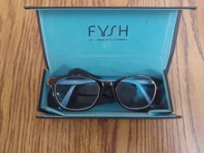 FYSH W148  52-19 145 Tortoise/Blue Frames Eyeglasses with case